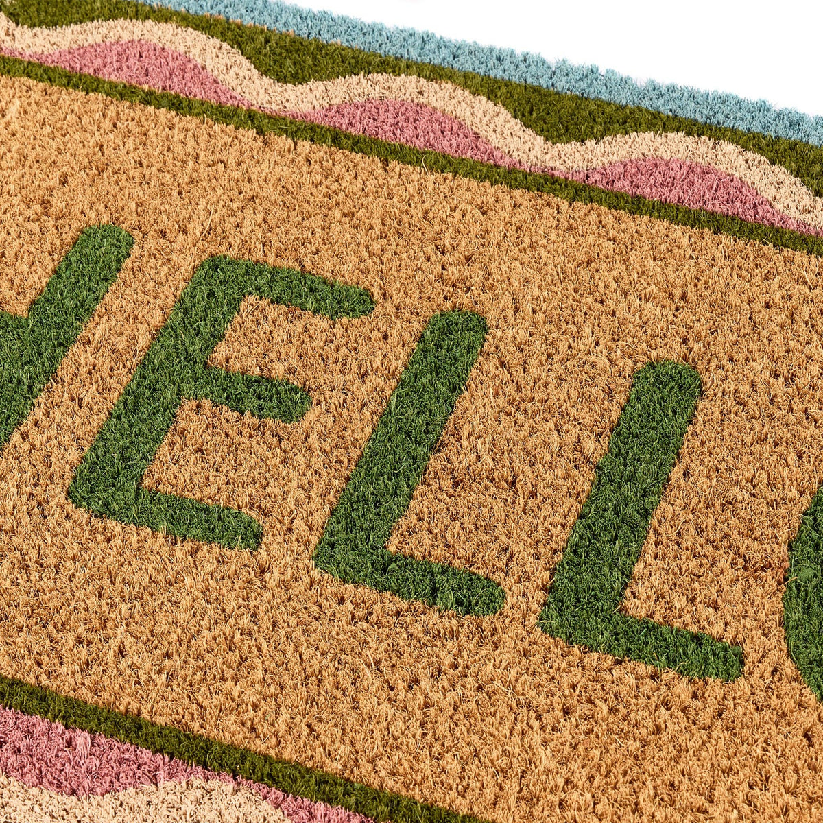 Hello Scallop Doormat