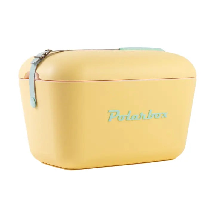 Polarbox 20L Retro Coolbox - Yellow Cyan Pop