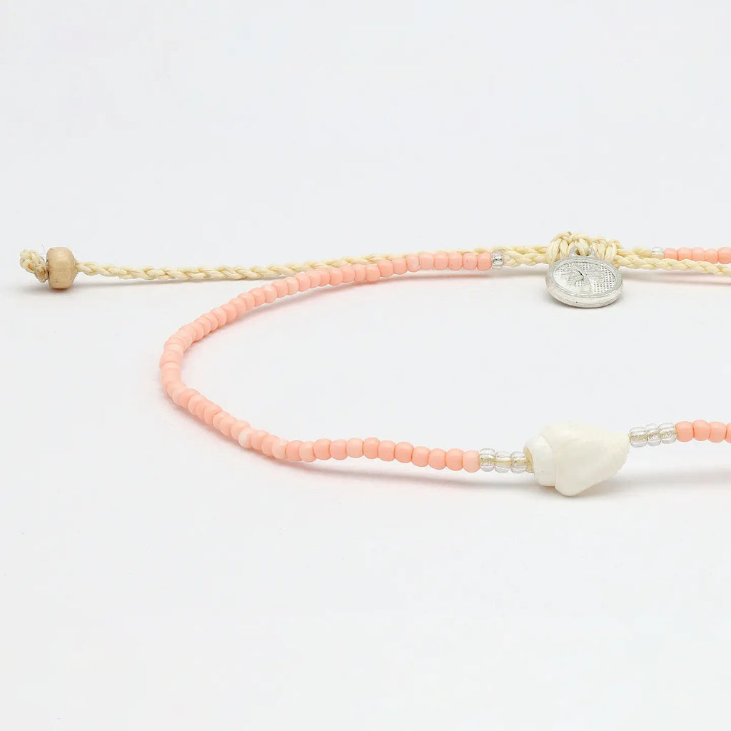Mauna Loa Anklet - Peach
