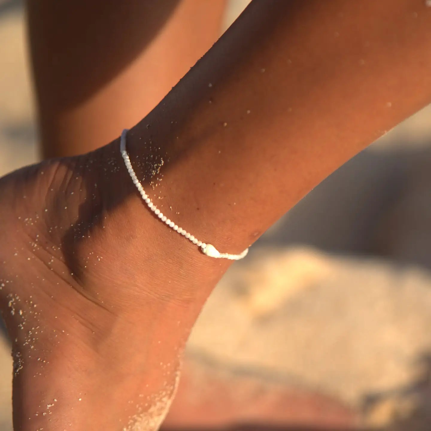 Melati Beaded Anklet