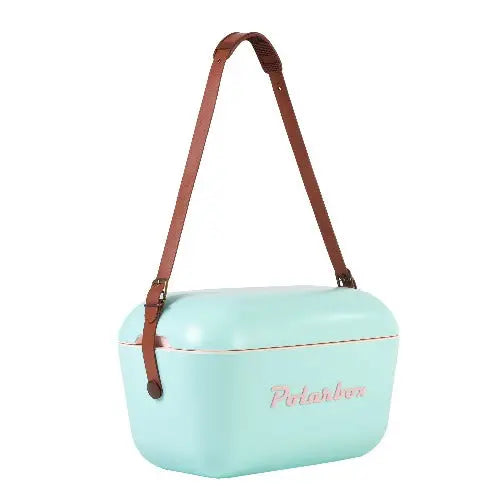 Polarbox 20L Retro Coolbox - Cyan Baby Rose Classic