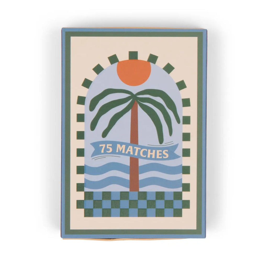A Dopo Boxed Matches "Palm Tree" Set of 75 Matches