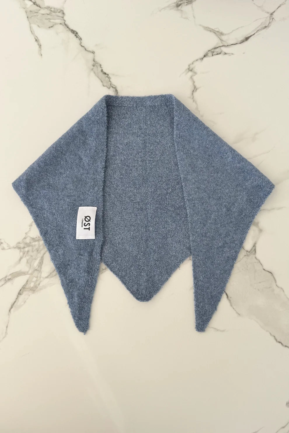 Mynte Triangular Scarf - Denim Blue