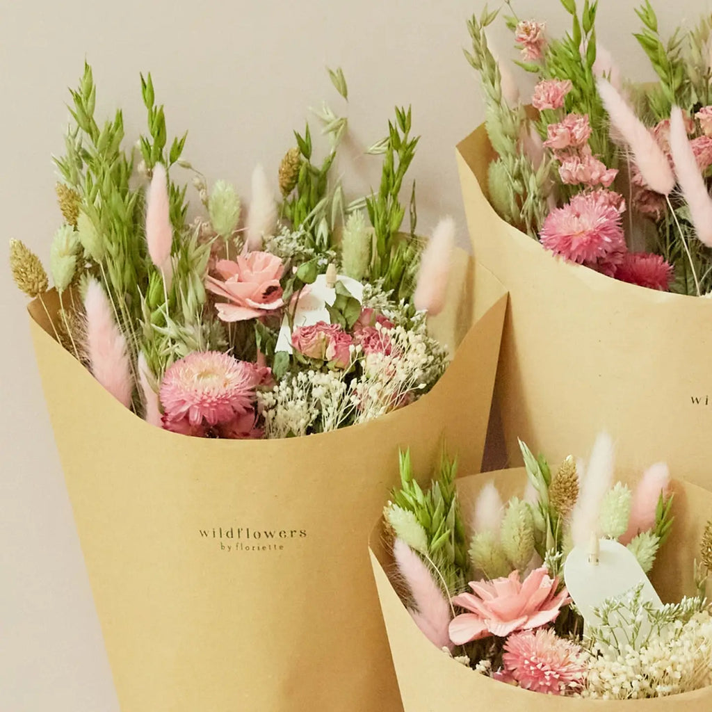 Bouquet of dried flowers by Floriette - Pink Elegance