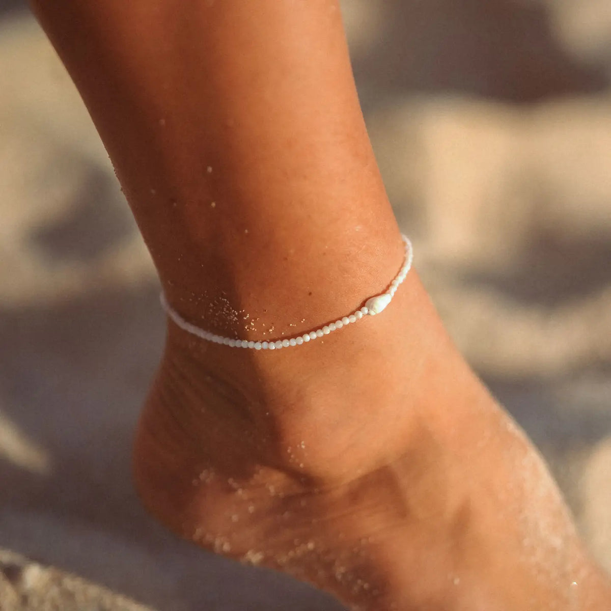 Melati Beaded Anklet