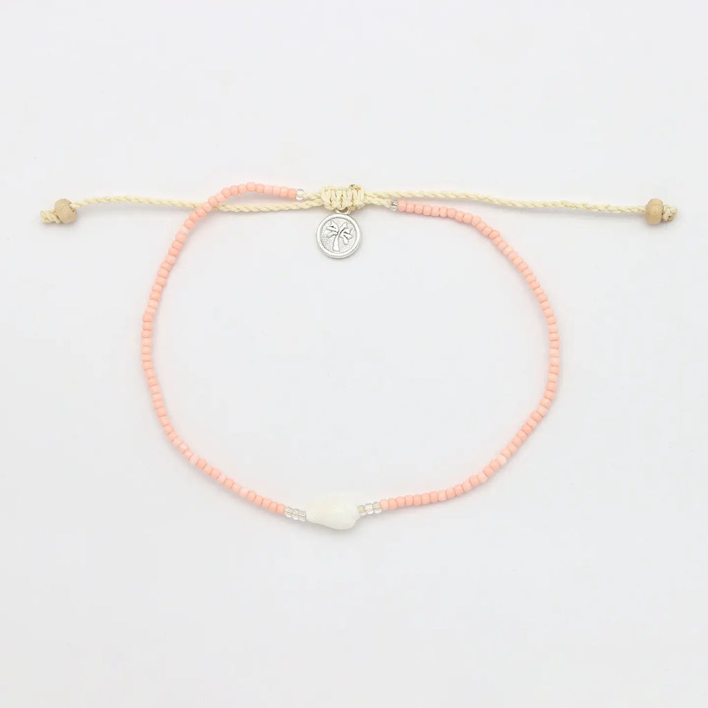 Mauna Loa Anklet - Peach