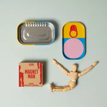 Block Design Tinned Goods - Mini Man