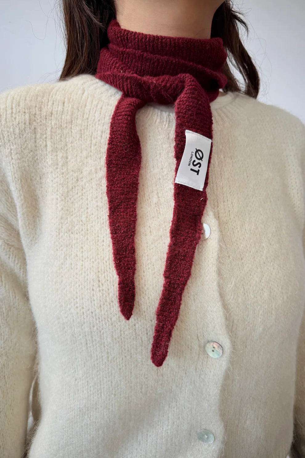 Sofie Scarf - burgundy