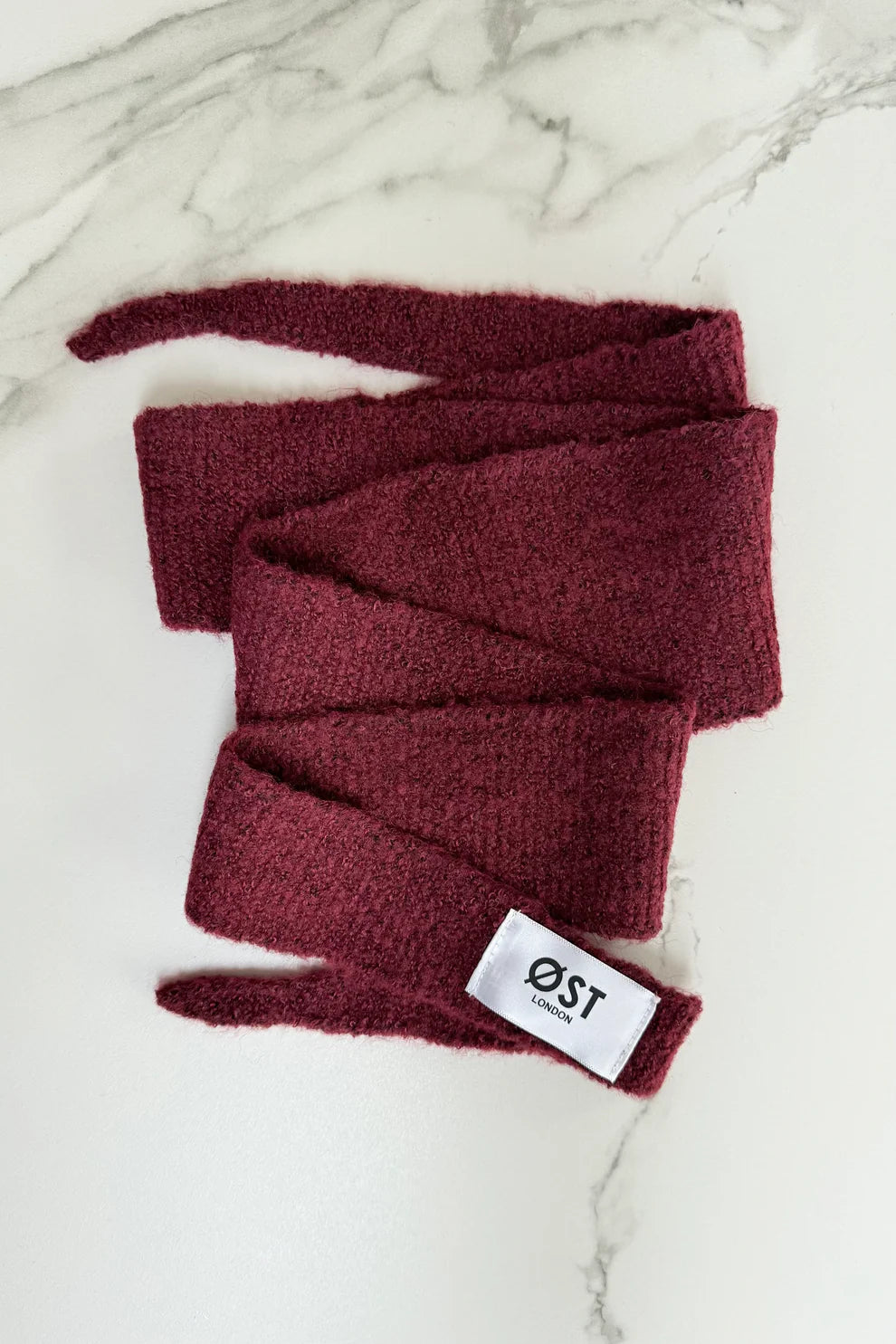 Sofie Scarf - burgundy